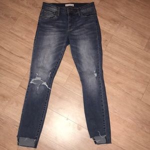Nordstrom BP distressed skinny jeans